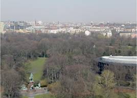 Click for a panorama view on top of the Siegesaul.